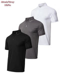 3 Pack Men's Golf Performance Shirt