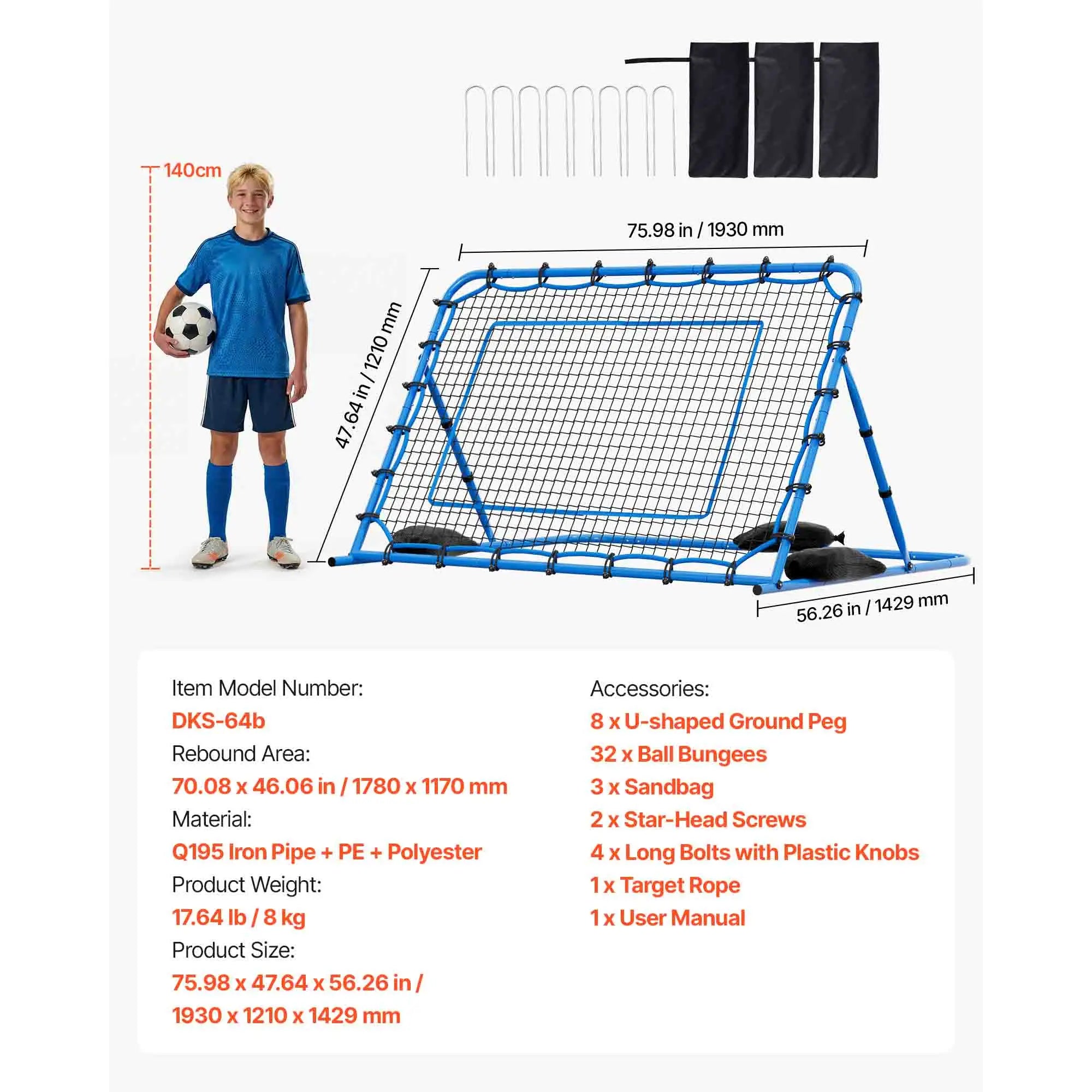 Soccer Rebounder Net