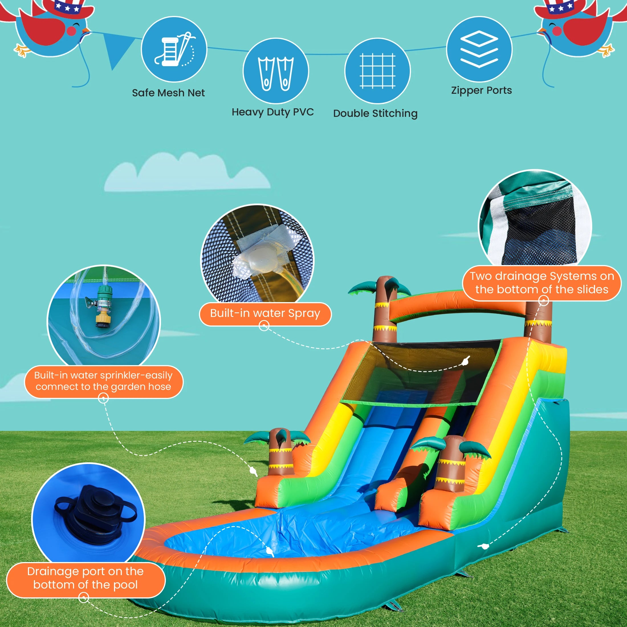 21FT Commercial Inflatable Bounce House