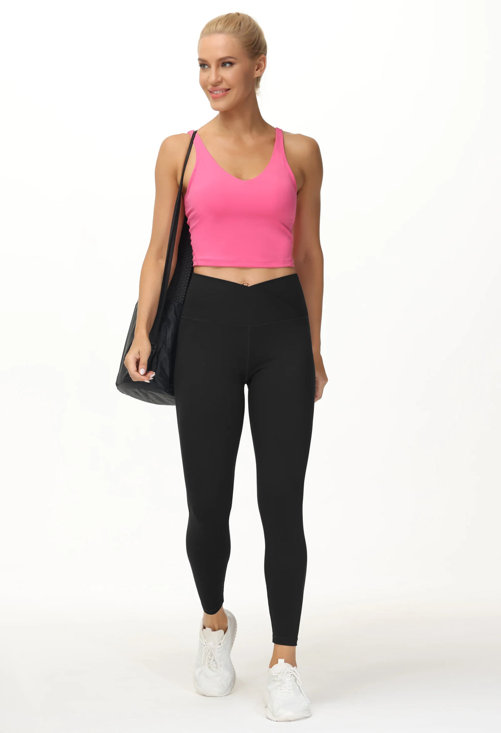 Women‘’s V Cross Waist Yoga Leggings