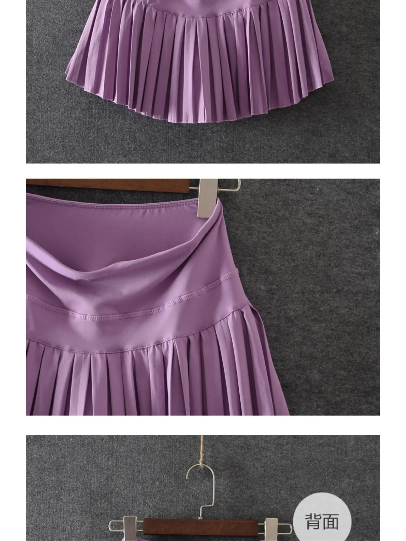 Womens High Waist Tennis/Golf Skirt