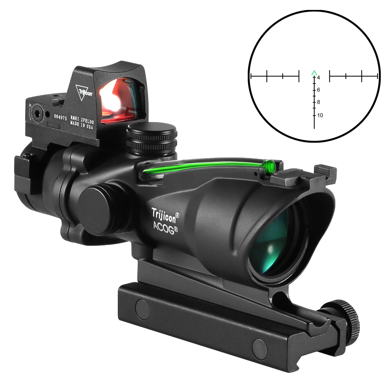 4x32 Red Dot 1x  4x Tactical Scope