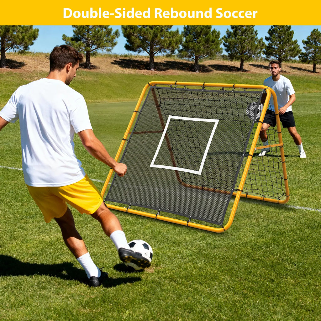 4x4 Ft Adjustable Multi-Sport Rebounder Net