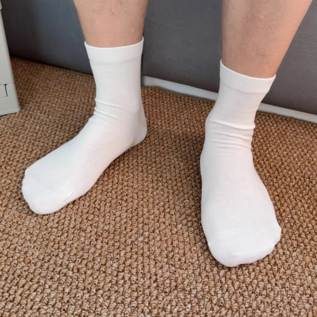 Men's summer pure cotton socks