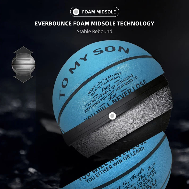 Gift Basketball, Premium PU, Moisture-Wicking