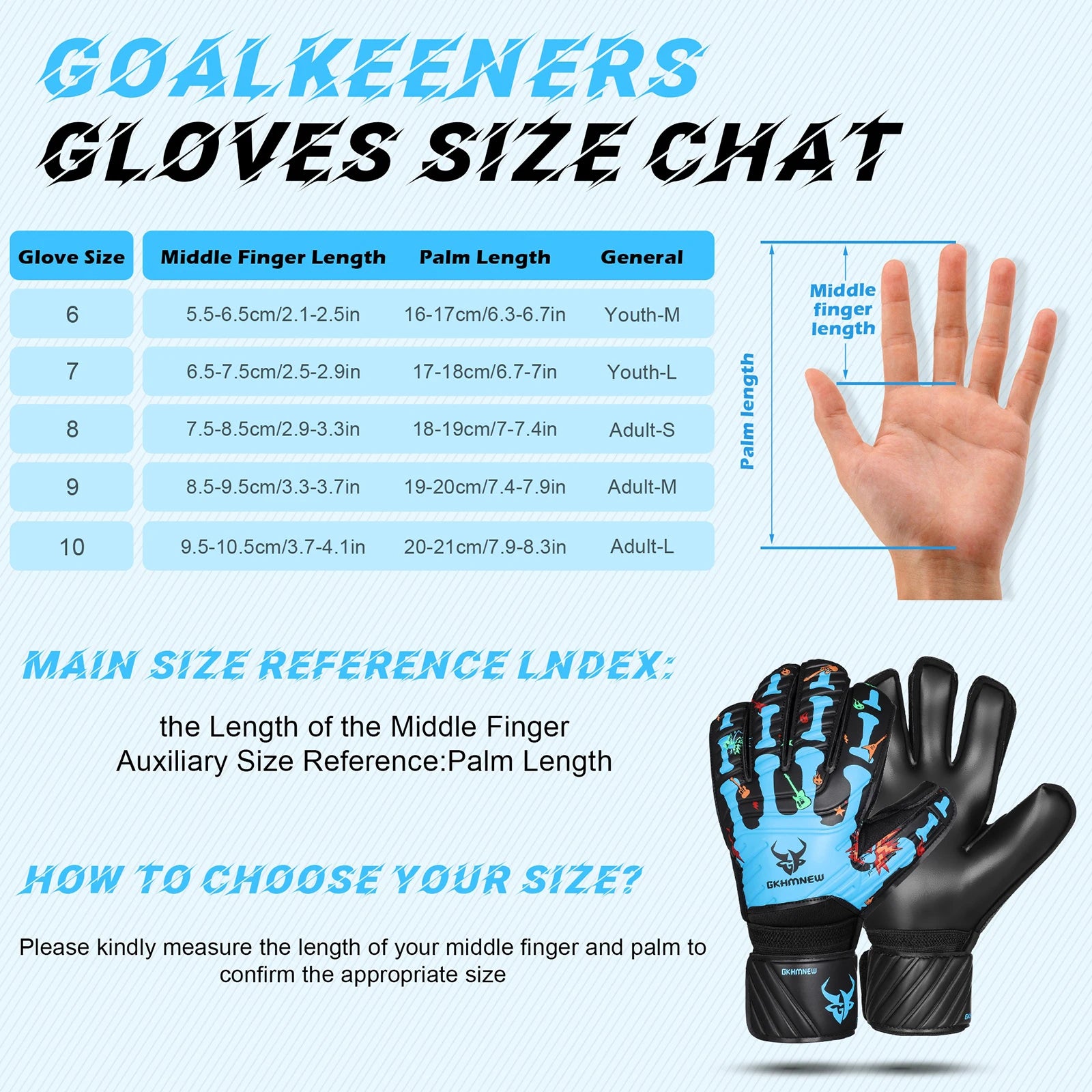 Goalkeeper Gloves with Fingersaver