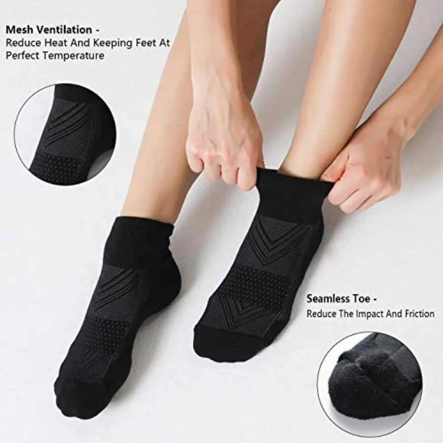 6 Pack Men's Ankle Socks