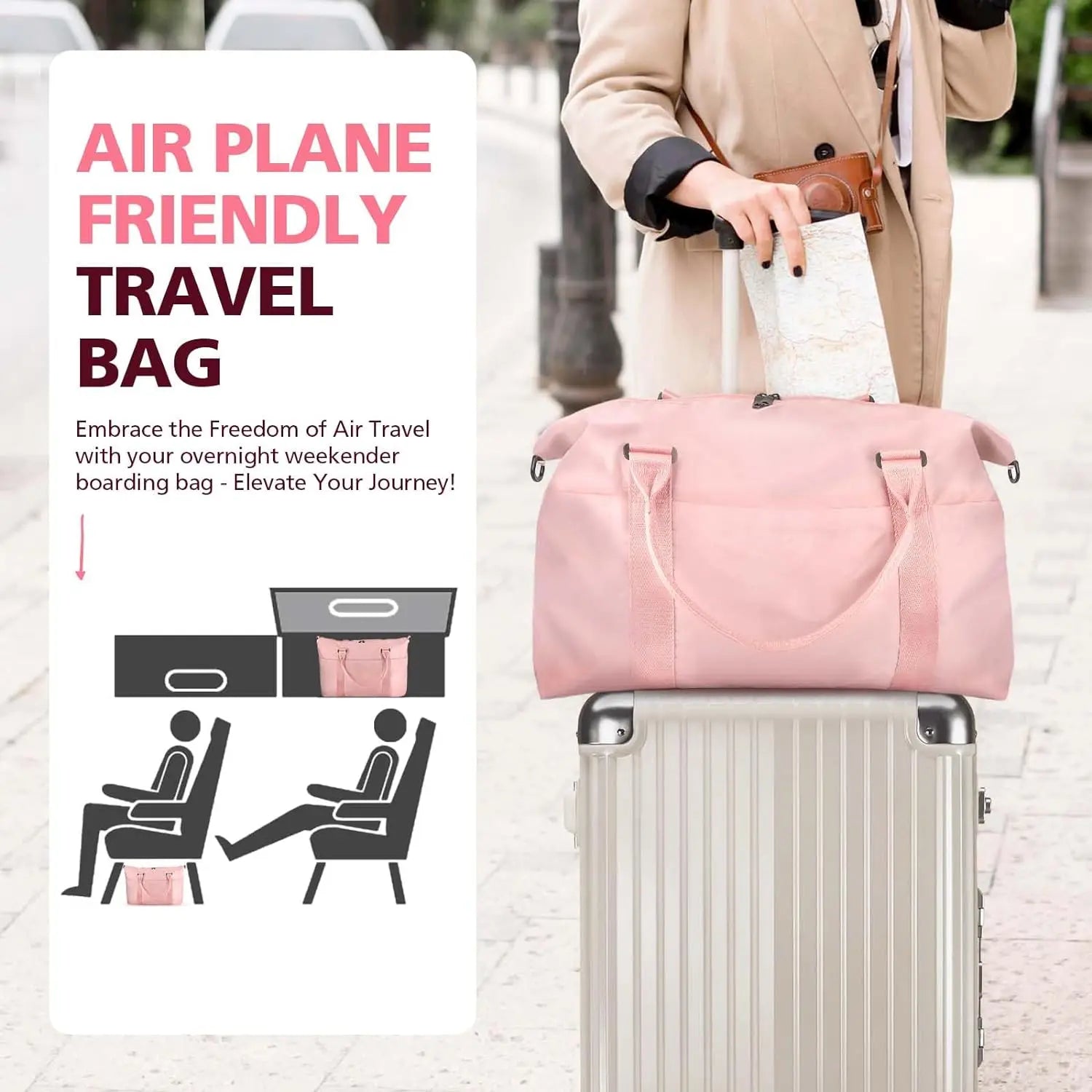 Mini Duffle Bag  with Yoga Mat Holder