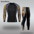 Thermo Underwear Men Clothing Long Johns Sets