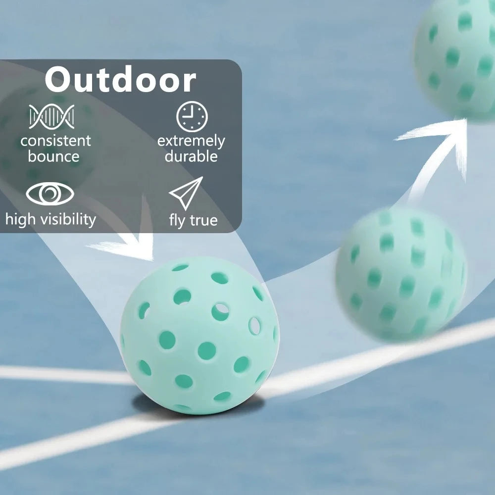 Durable Outdoor Pickleball Balls