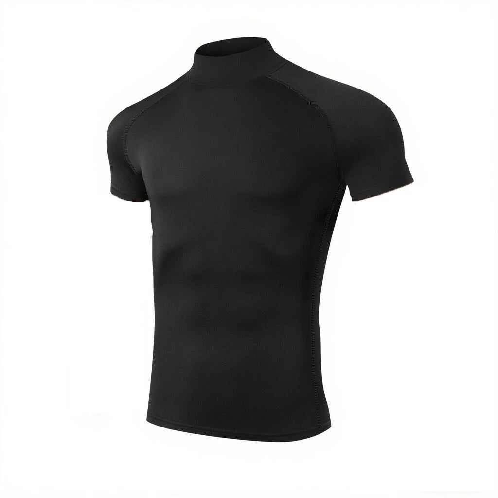 Compression T Shirt Men Bodybuilding Short Sleeve