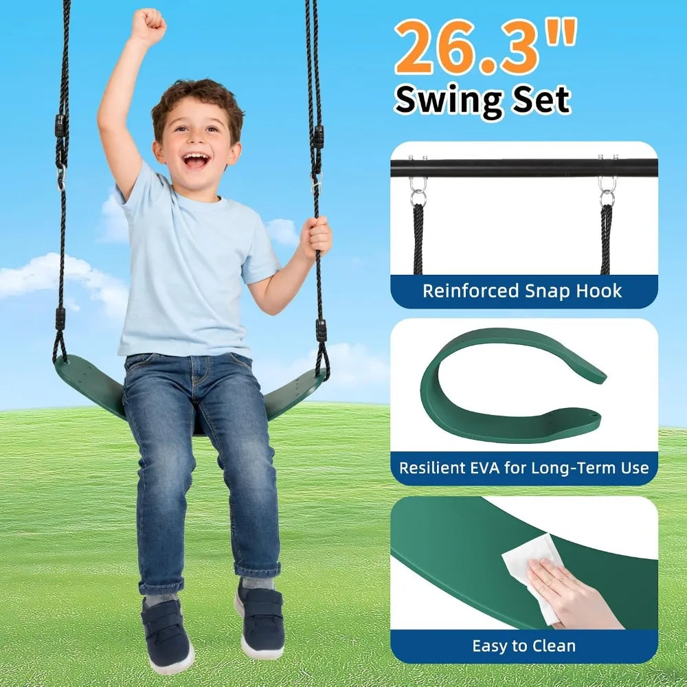 Heavy-Duty 440lbs Swing Frame Set