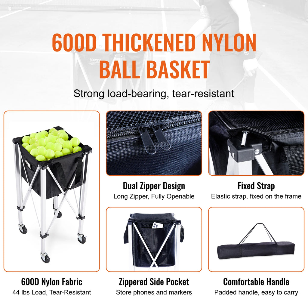 150/180 Tennis Balls Holder Basket