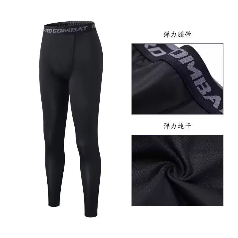 High-Performance Compression Leggings for Men