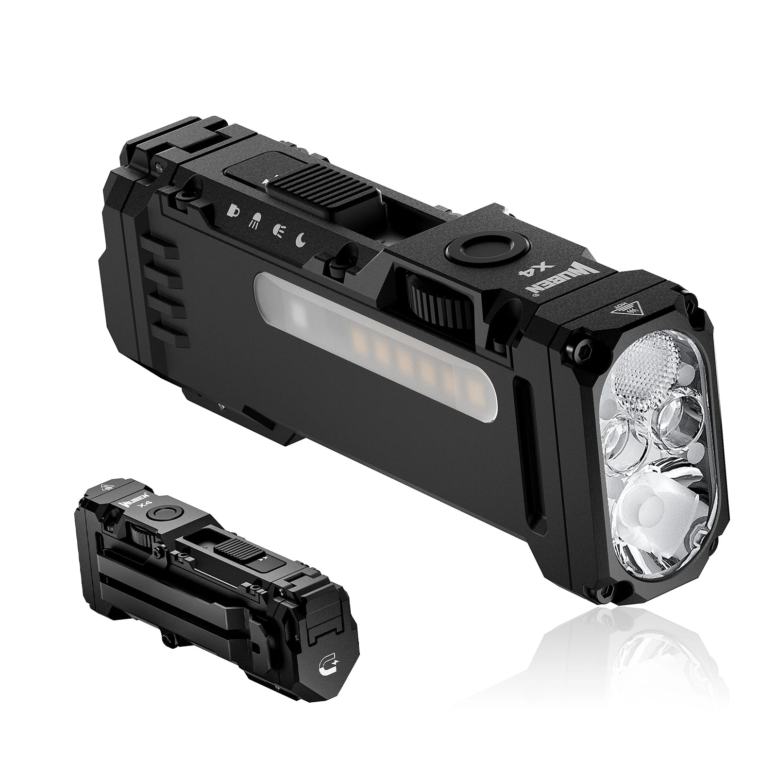 Flat Flashlight with RGB Light