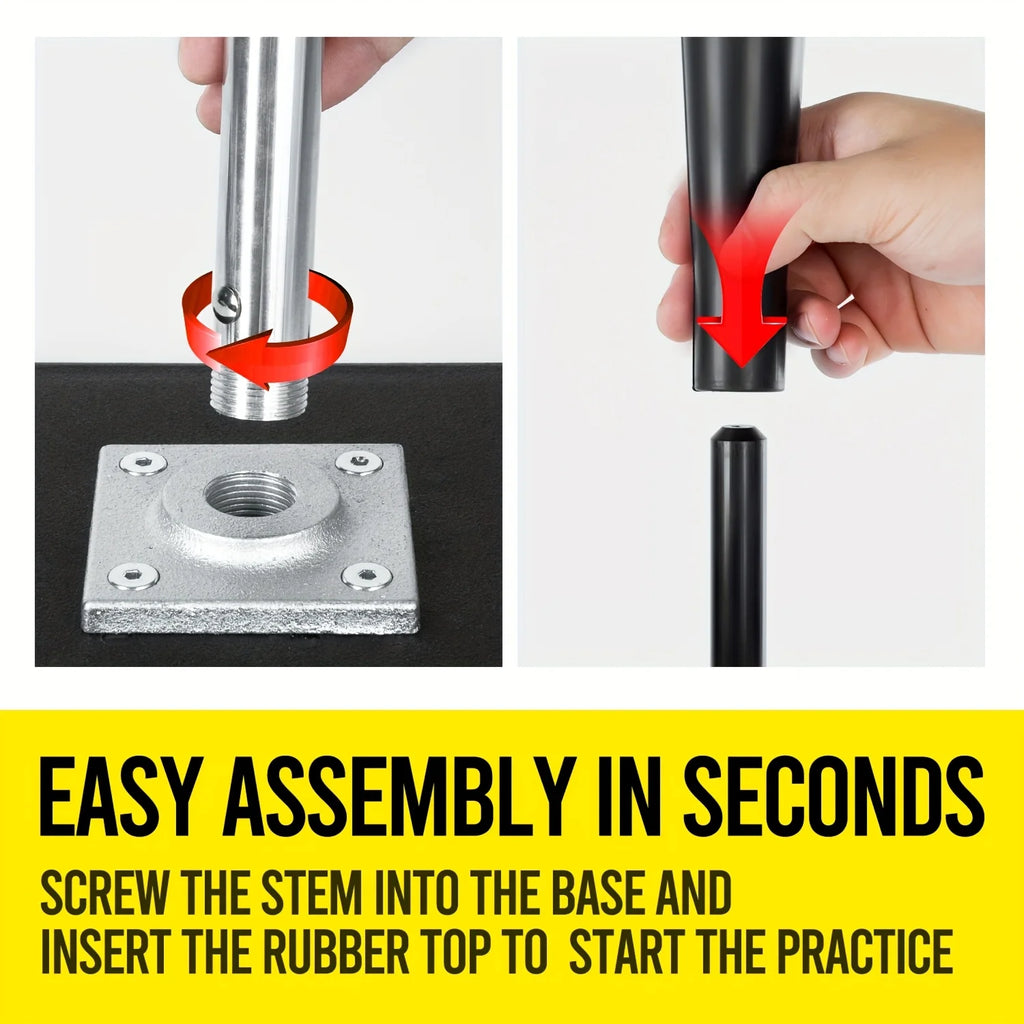 Adjustable Height Baseball Batting Tee for Youngsters