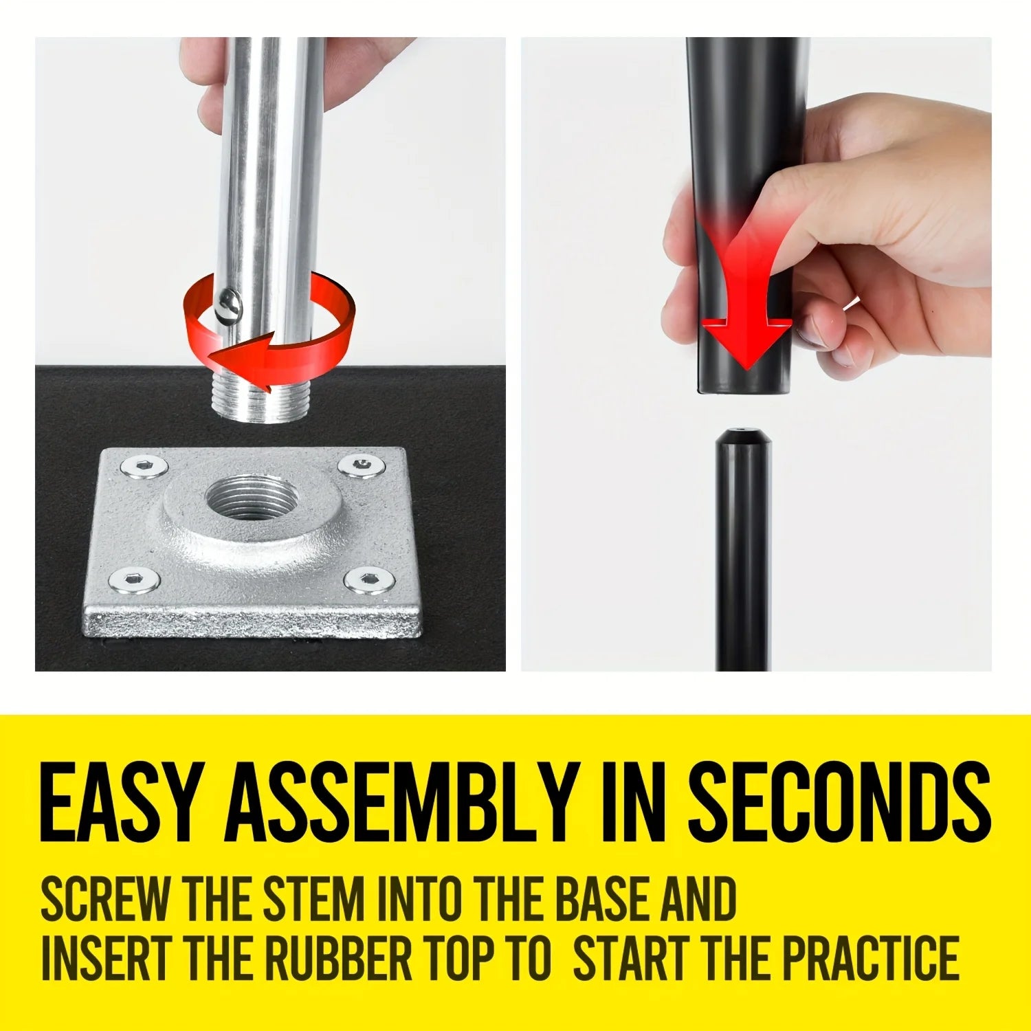 Adjustable Height Baseball Batting Tee for Youngsters