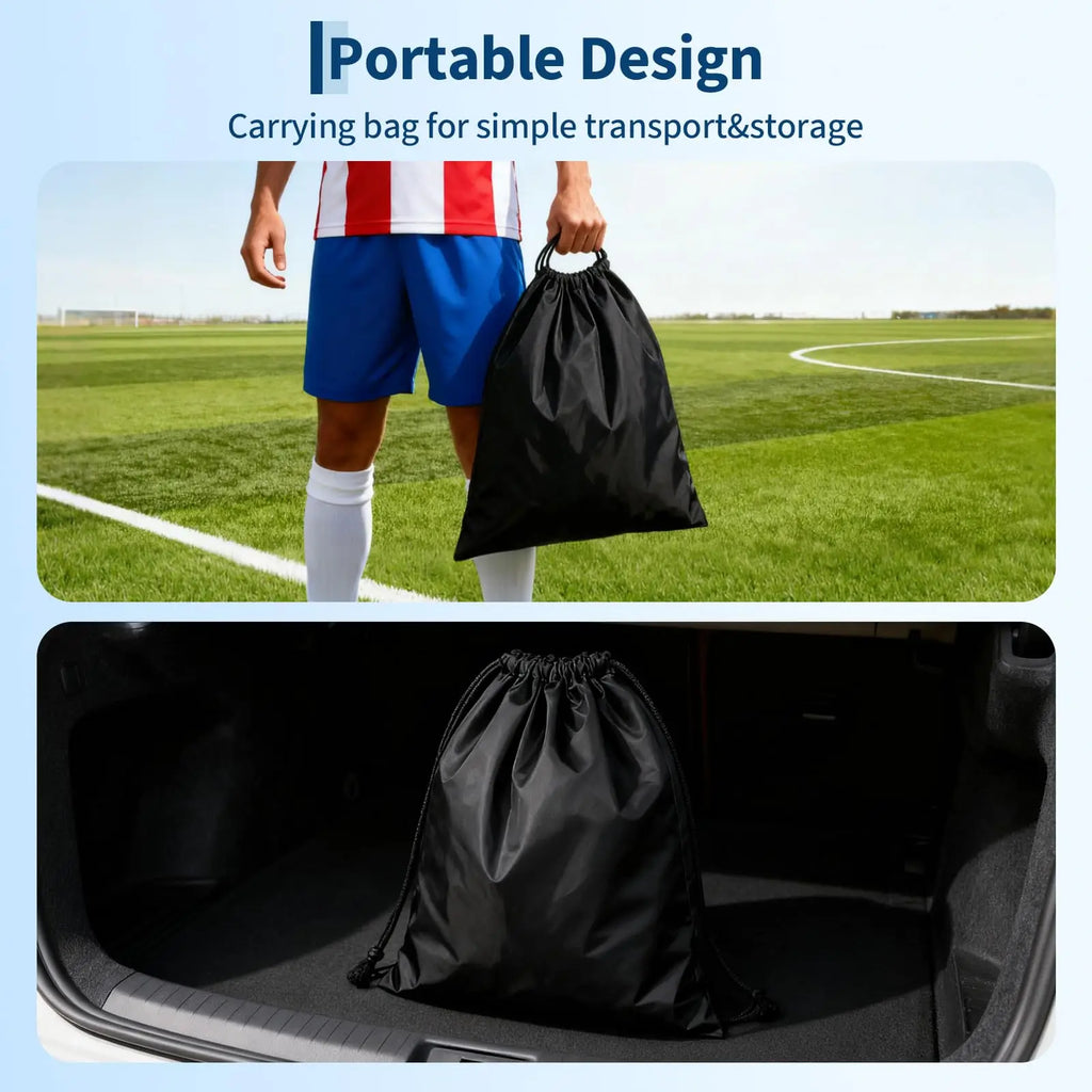 6x4ft Pop Up Soccer Goal Set