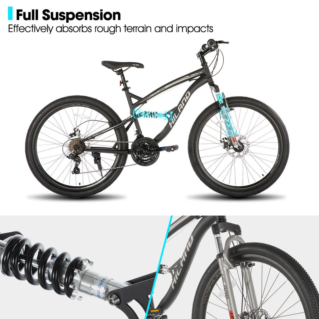 Full Suspension Mens Mountain Bike