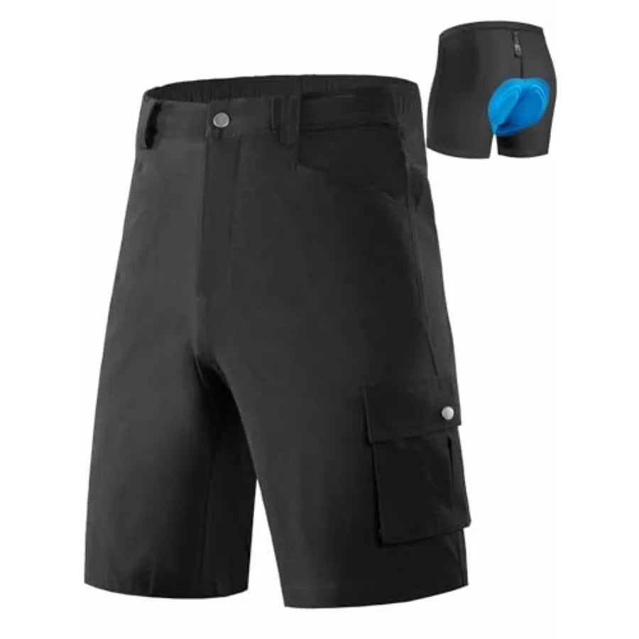 Men's MTB Bike Shorts with Removable Padded