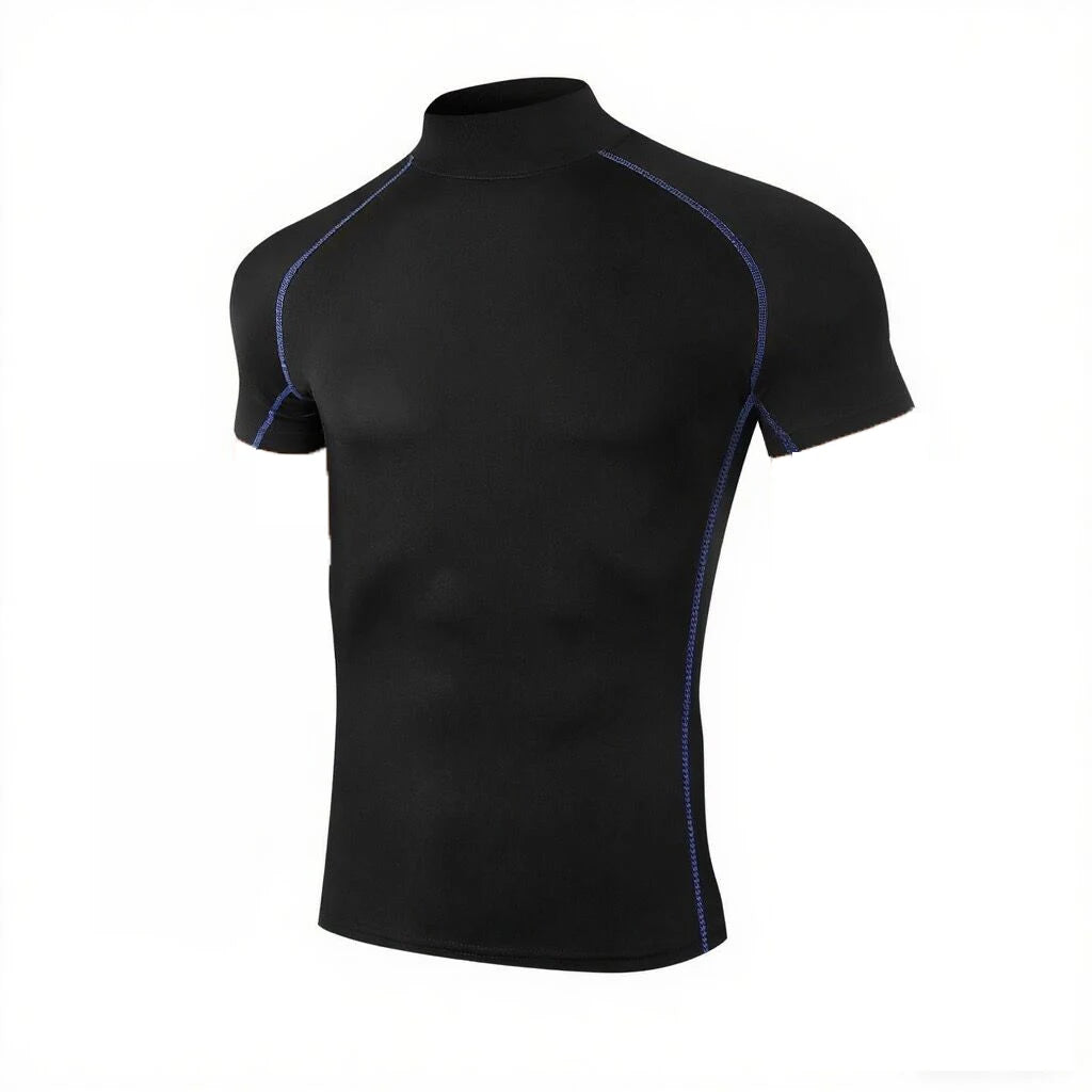 Compression T Shirt Men Bodybuilding Short Sleeve