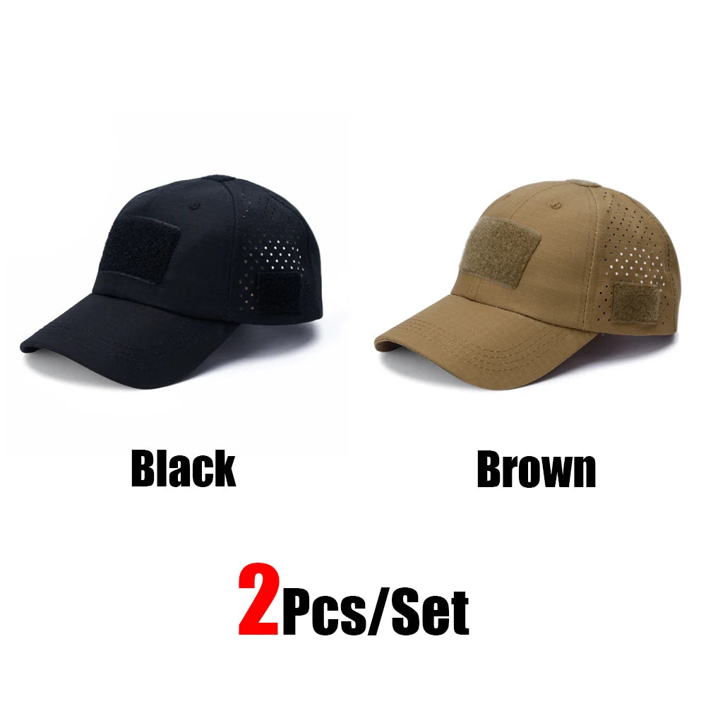 Men Camouflage Hunting Cap Breathable Sunscreen
