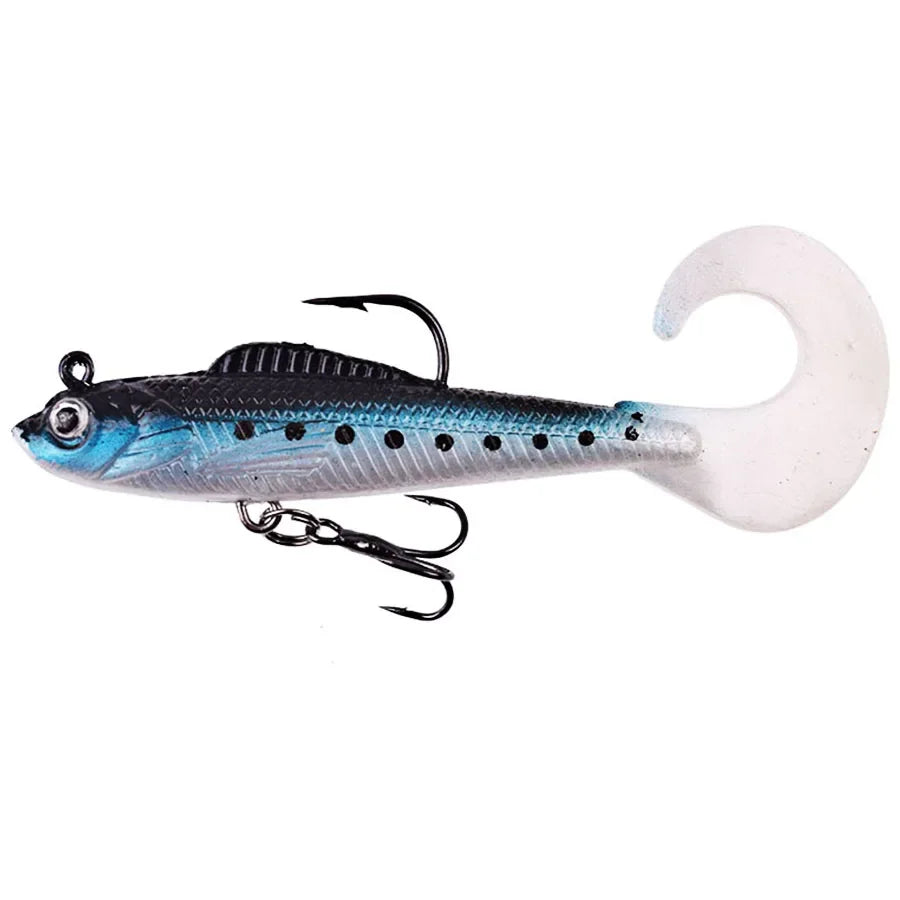 6PCS Wobblers Artificial Fishing Baits