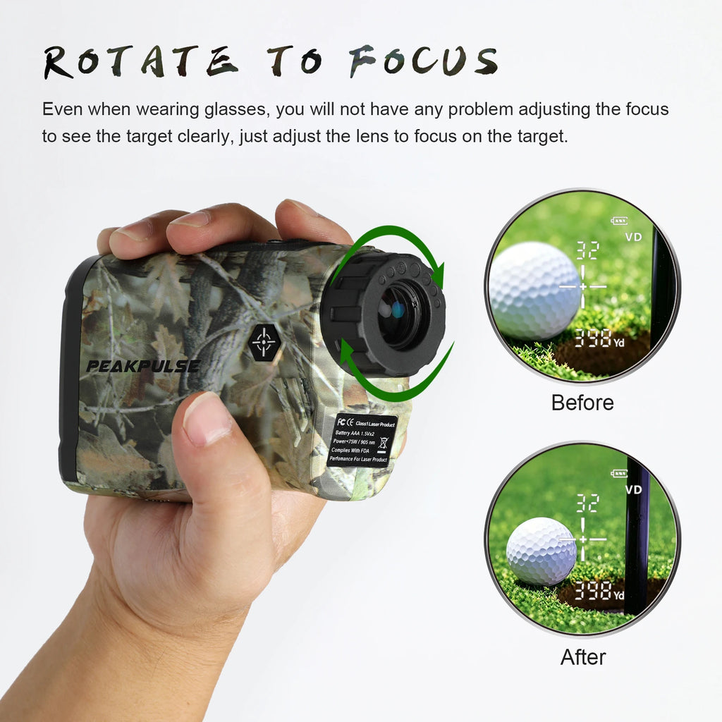 Hunting Golf Rangefinder 1300 Yards