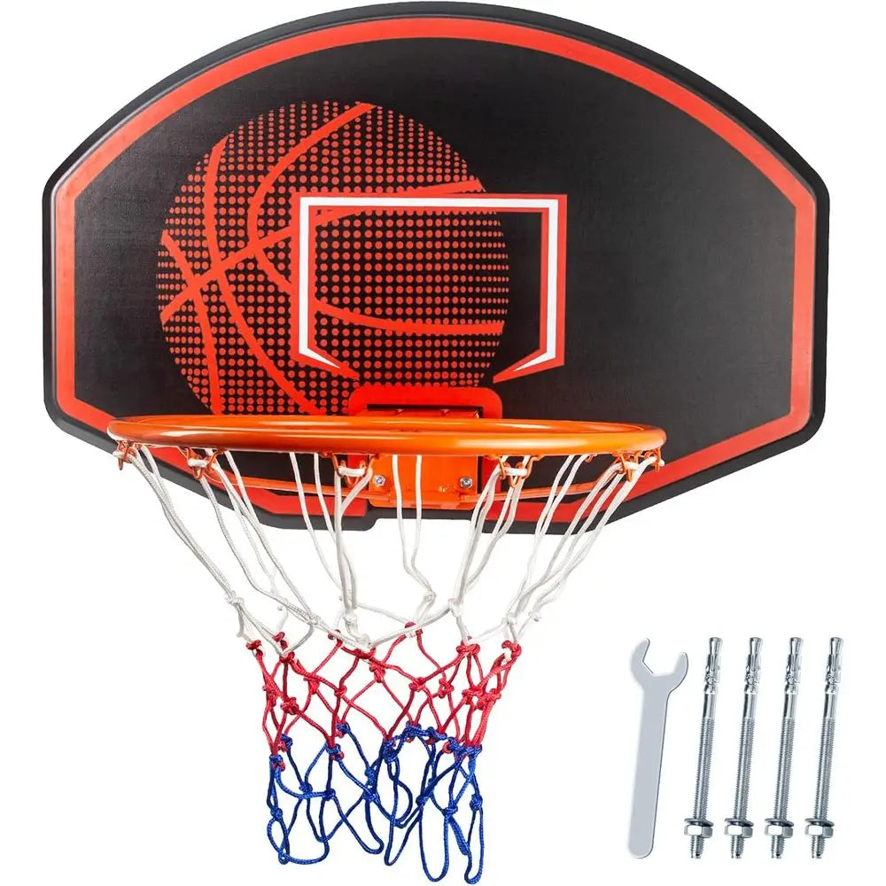 36 x 24 Wall-Mounted Basketball Hoop