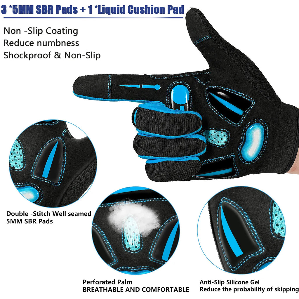Road Bike Cycling Gloves Touch Screen