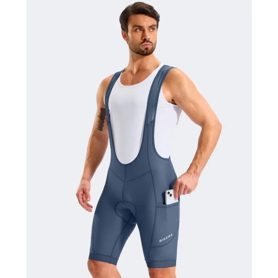 Men's Cycling Bibs 4D Padded Bike Shorts