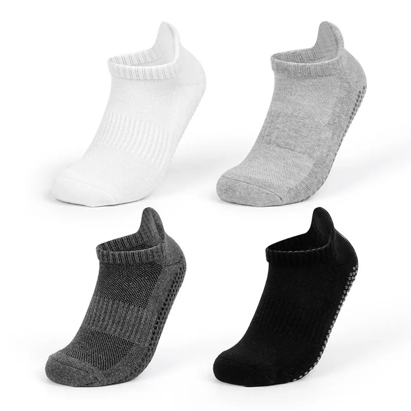 Women Men Sport Non Slip Ankle Socks
