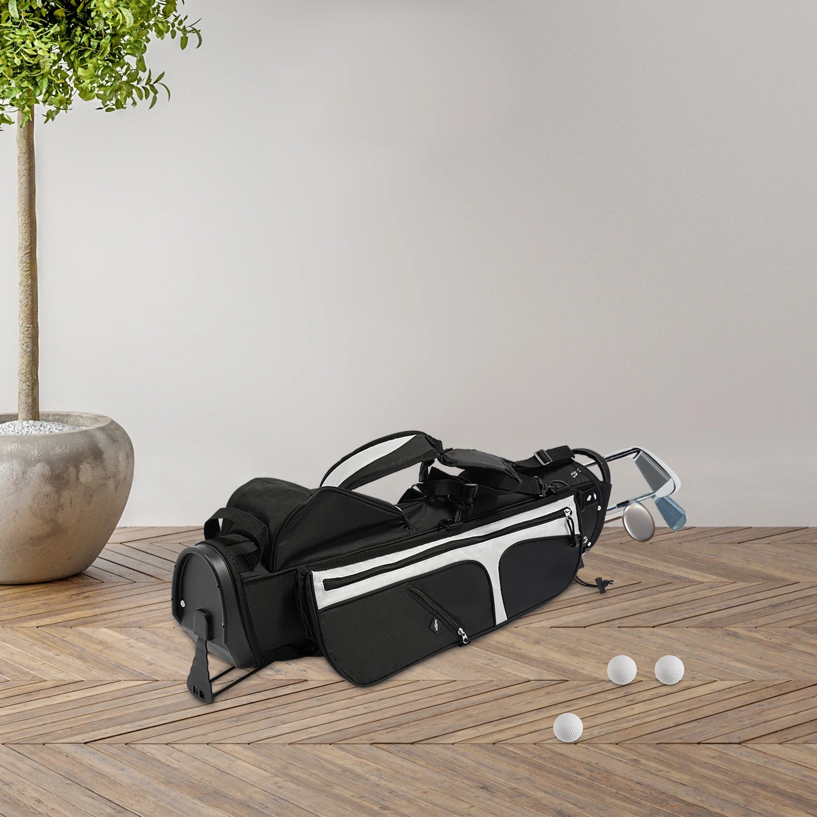 Golf Stand Bag with Shoulder Strap