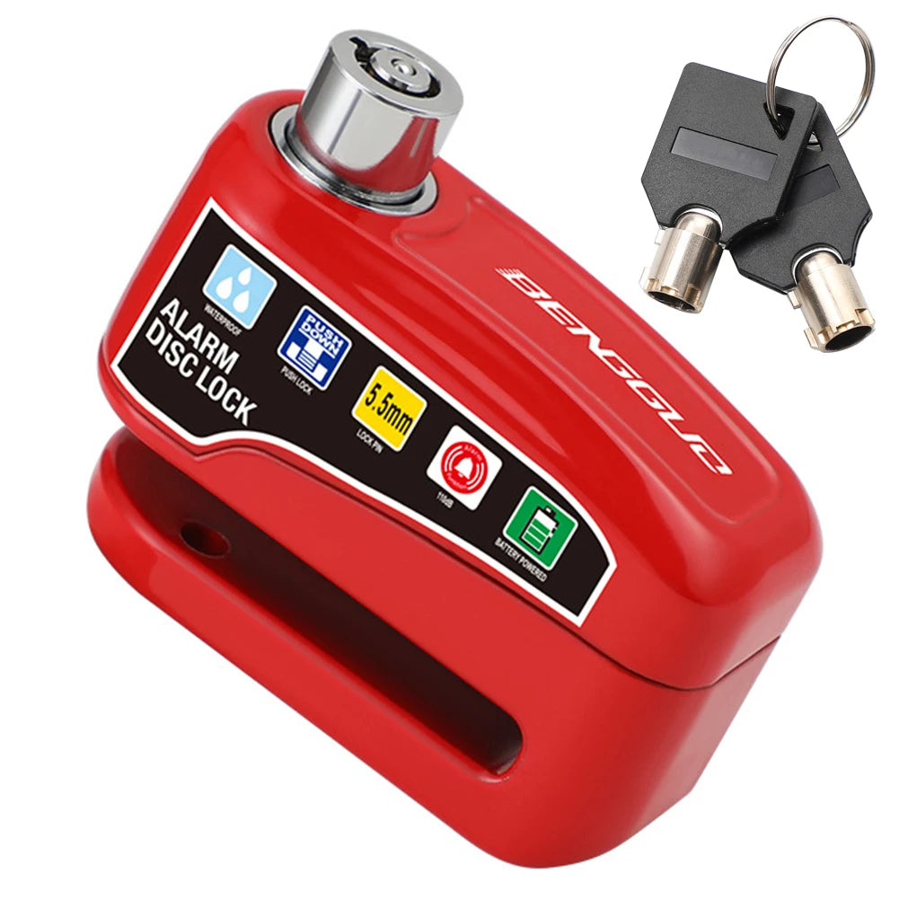 Bicycle Alarm Disc Brake Electric Lock
