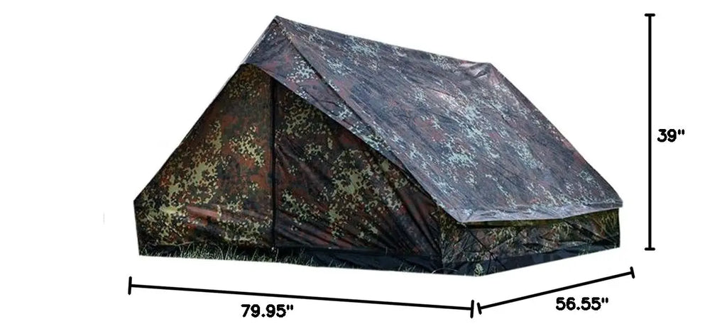 2 Person Camouflage Camping Tent
