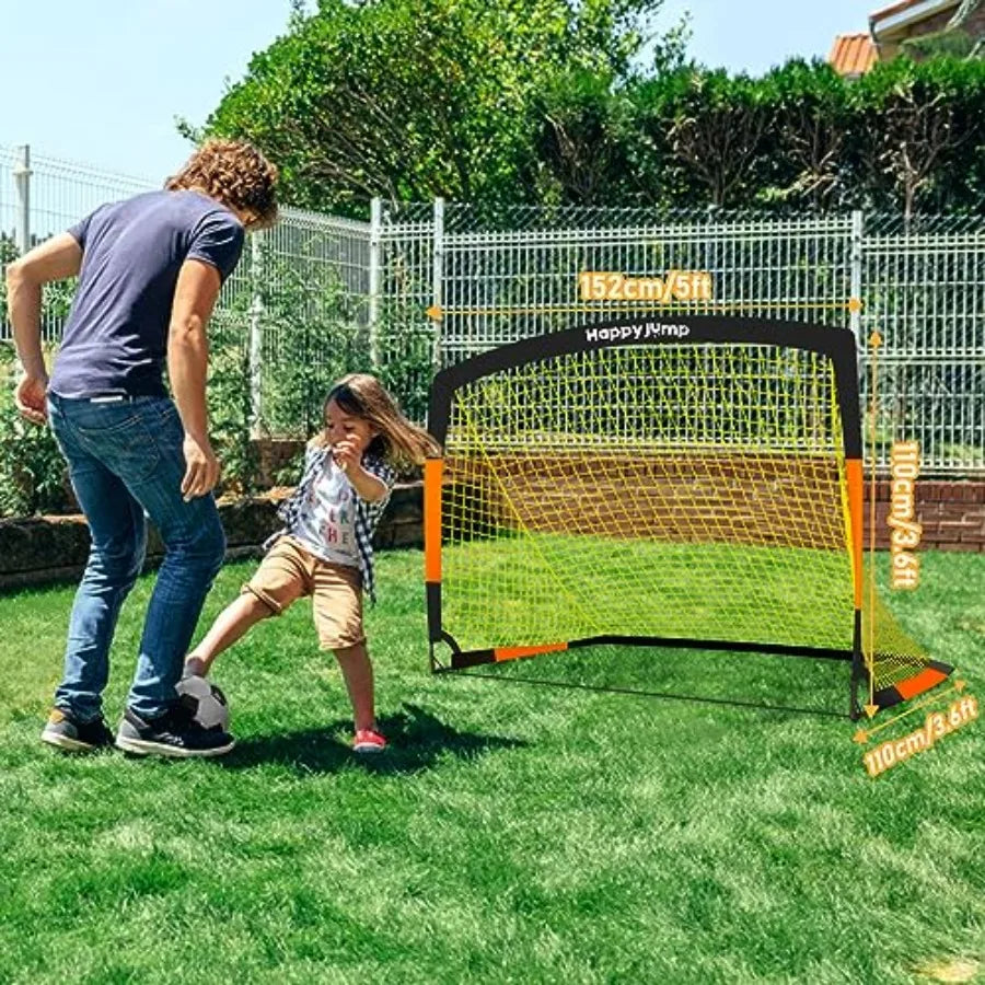 7x5' and 5x3.6' Portable Soccer Goals