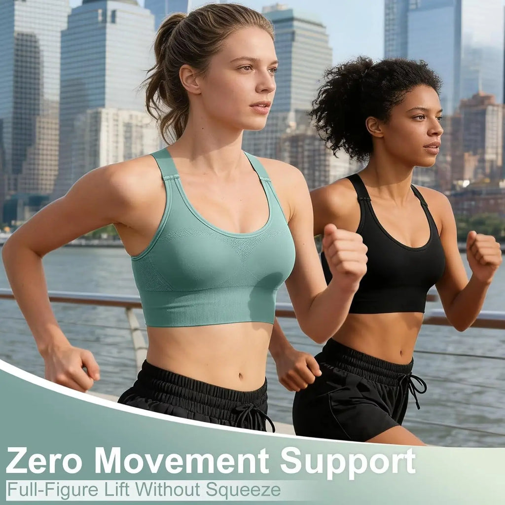 Adjustable Sports Bras for Women High Support
