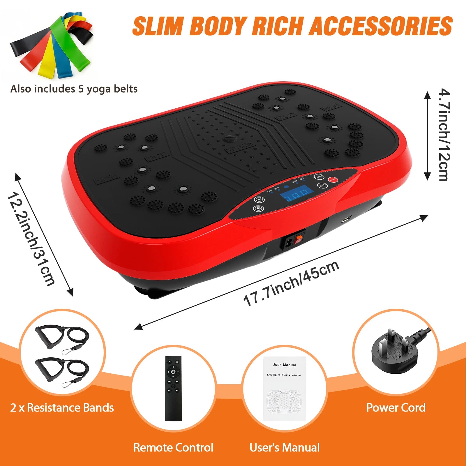 Portable Vibration Plate Exercise Machine