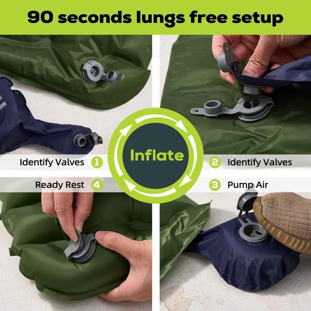 17.5oz Ultralight Camping Sleeping Pad
