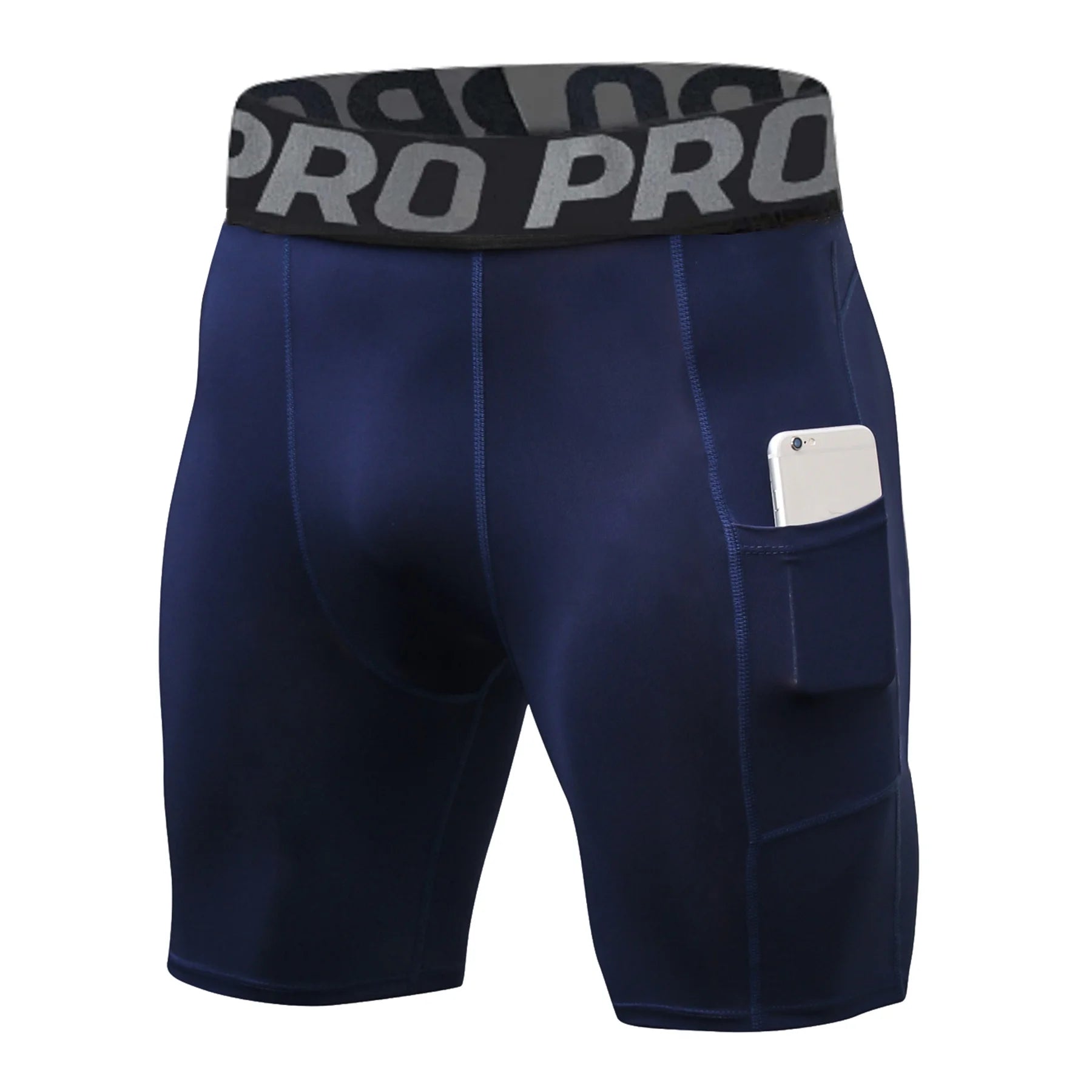 Men's Compression Shorts with Pocket