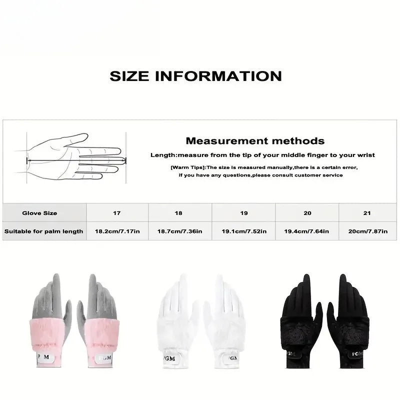 Golf Gloves Imitation Rabbit Fu