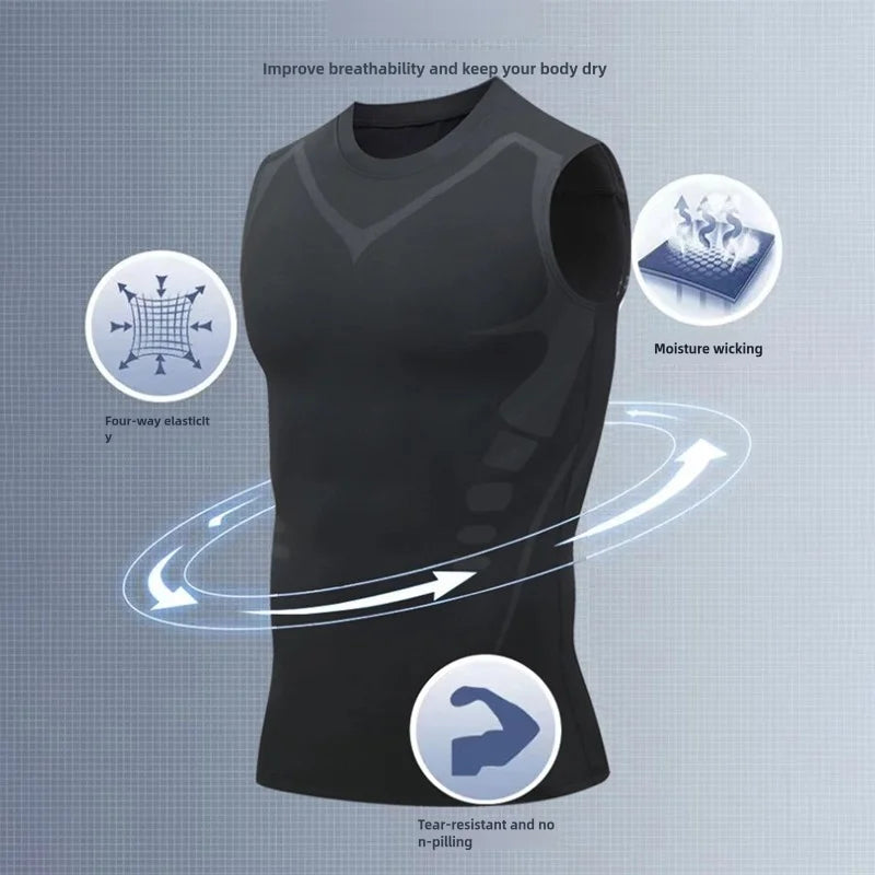 Mans Compression Tank Top