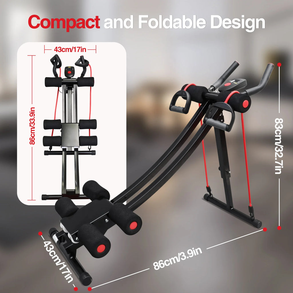 Foldable Ab Machine Max 440lbs