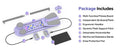 Foldable Pilates Reformer Set 7 in 1