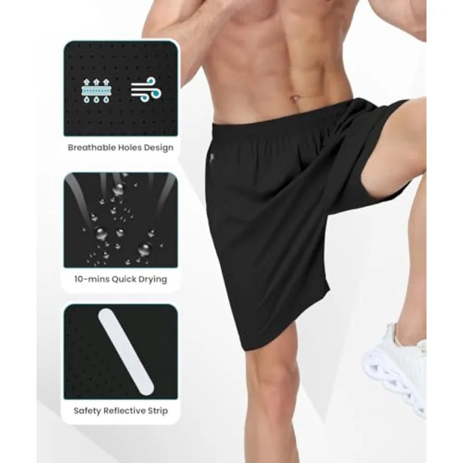Men's Athletic Gym Shorts