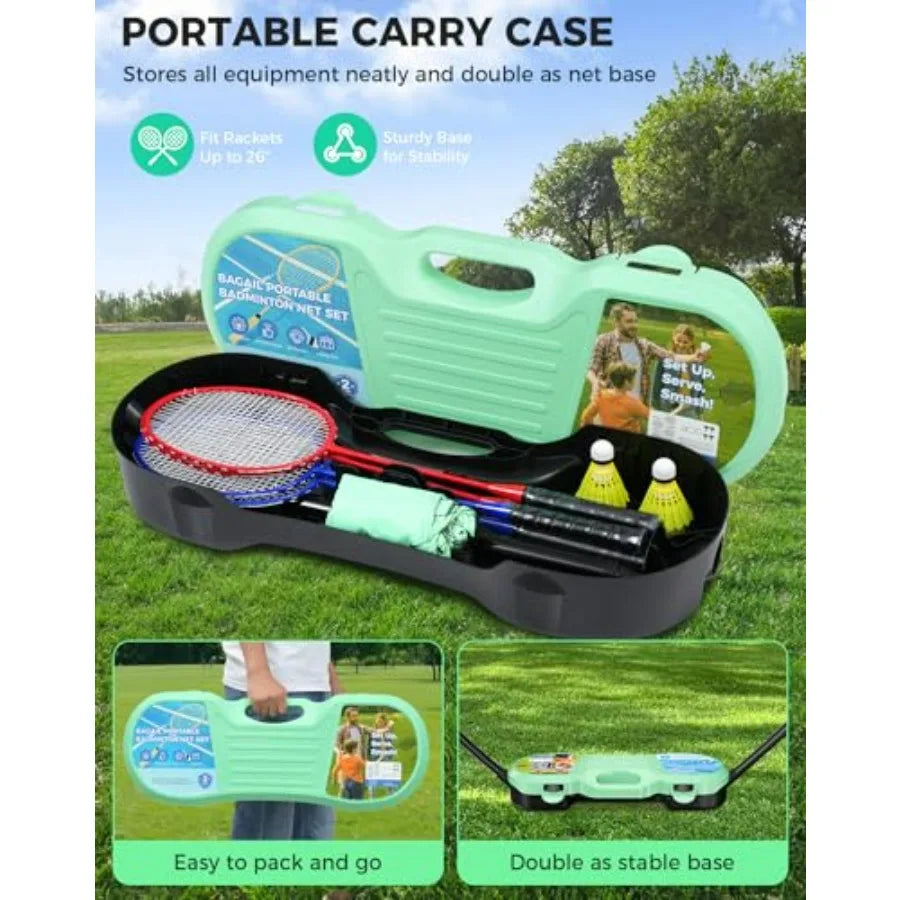 Portable Badminton Net Set