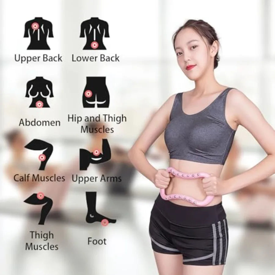 Set of 2 Pilates Yoga Fitness Rings