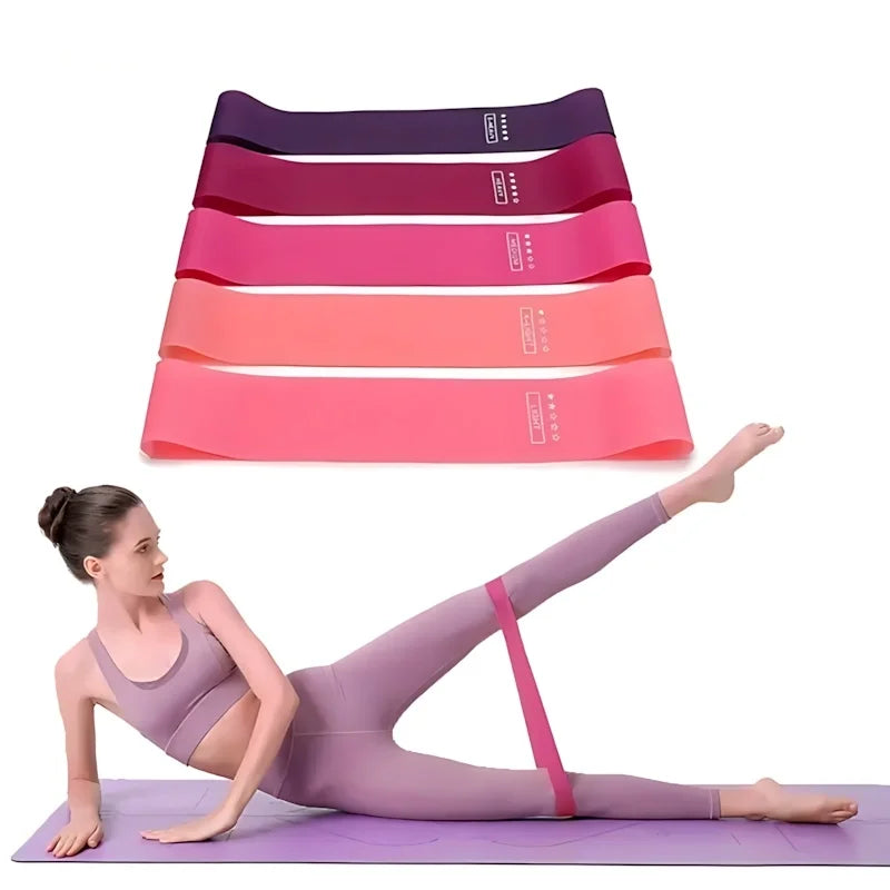 5 Piece Latex Loop Resistance Bands