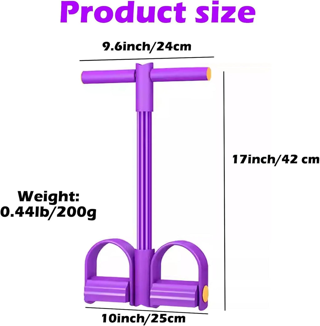1pcs Multifunctional Yoga Pedal Resistance Band