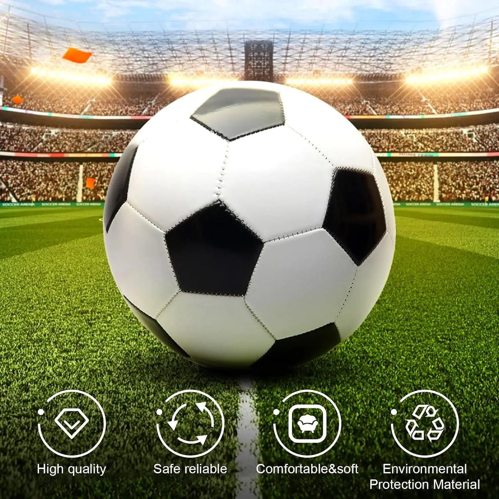 6 Pack Size 3 Machine Stitched Soccer Balls